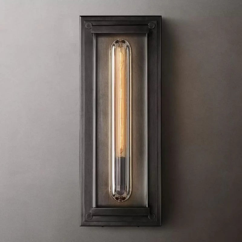 Sovar Outdoor Rectangular Wall Sconce