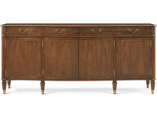 Tilbury Sideboard Althorp Living History Figured Walnut Brass Details
