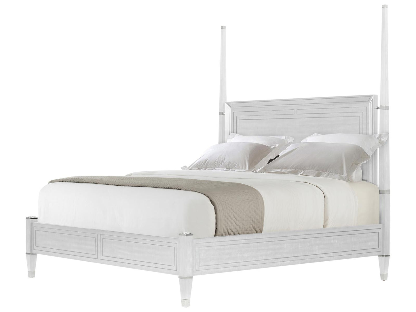 Spencer London King Poster Bed in Chelsea Finish