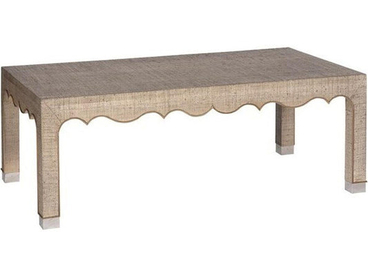 Melissa Rectangular Fabric Coffee Table