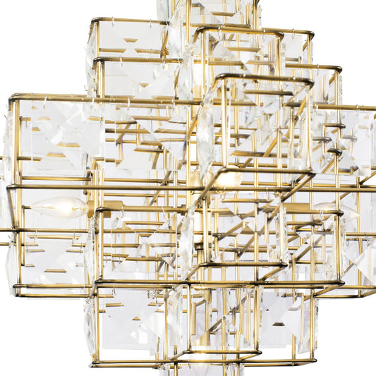 Varaluz Cubic 6 Light Chandelier Cp380487