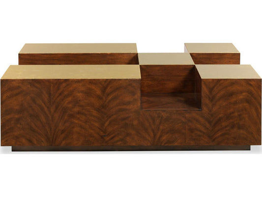 Furniture Plateau Rectangle Coffee Table in Montserrat Finish
