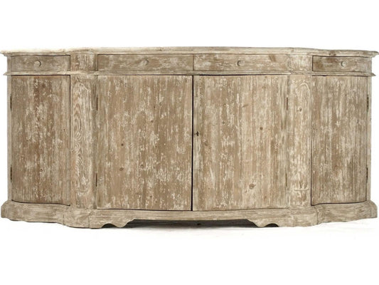 Marlon Distressed Wood Buffet Sideboard with Storage