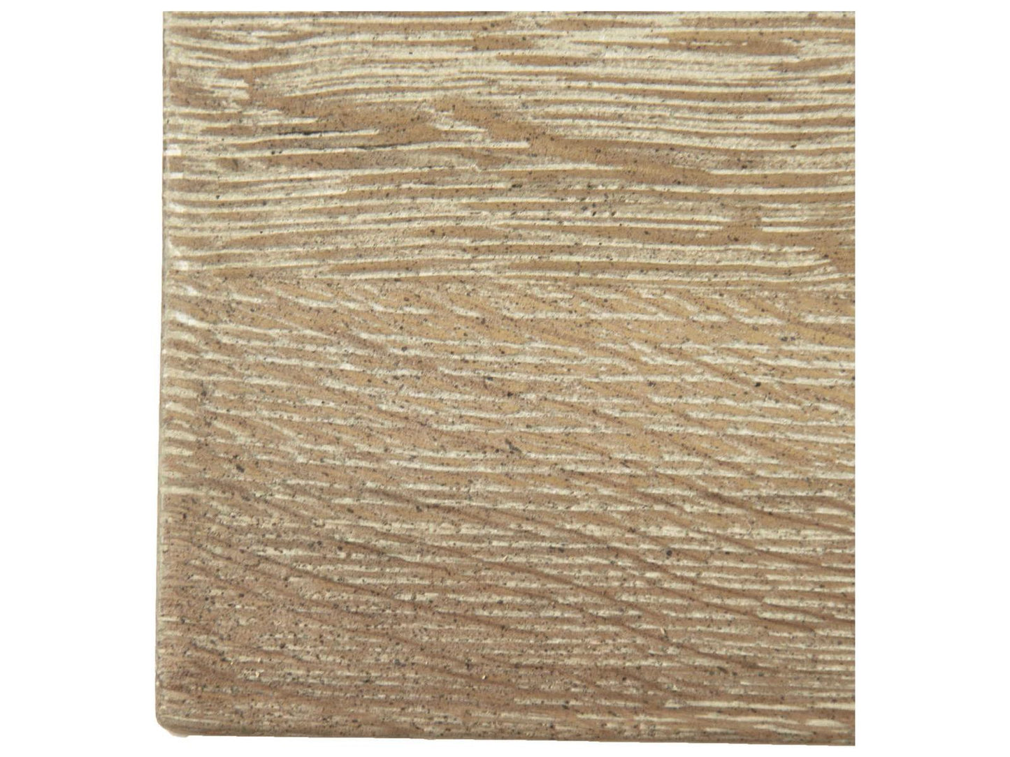Acrylic Rectangular Coffee Table Limed Grey Oak