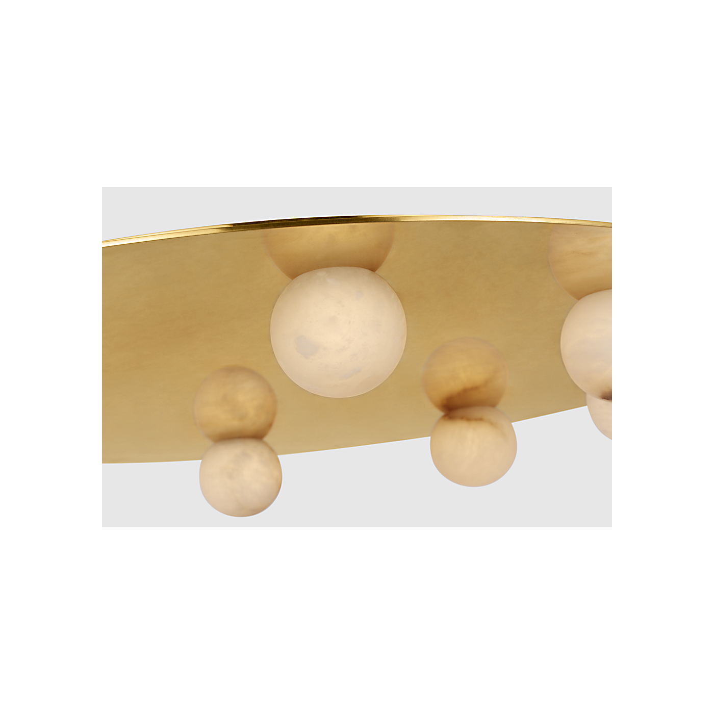 Pertica 30" Eight Light Flush Mount