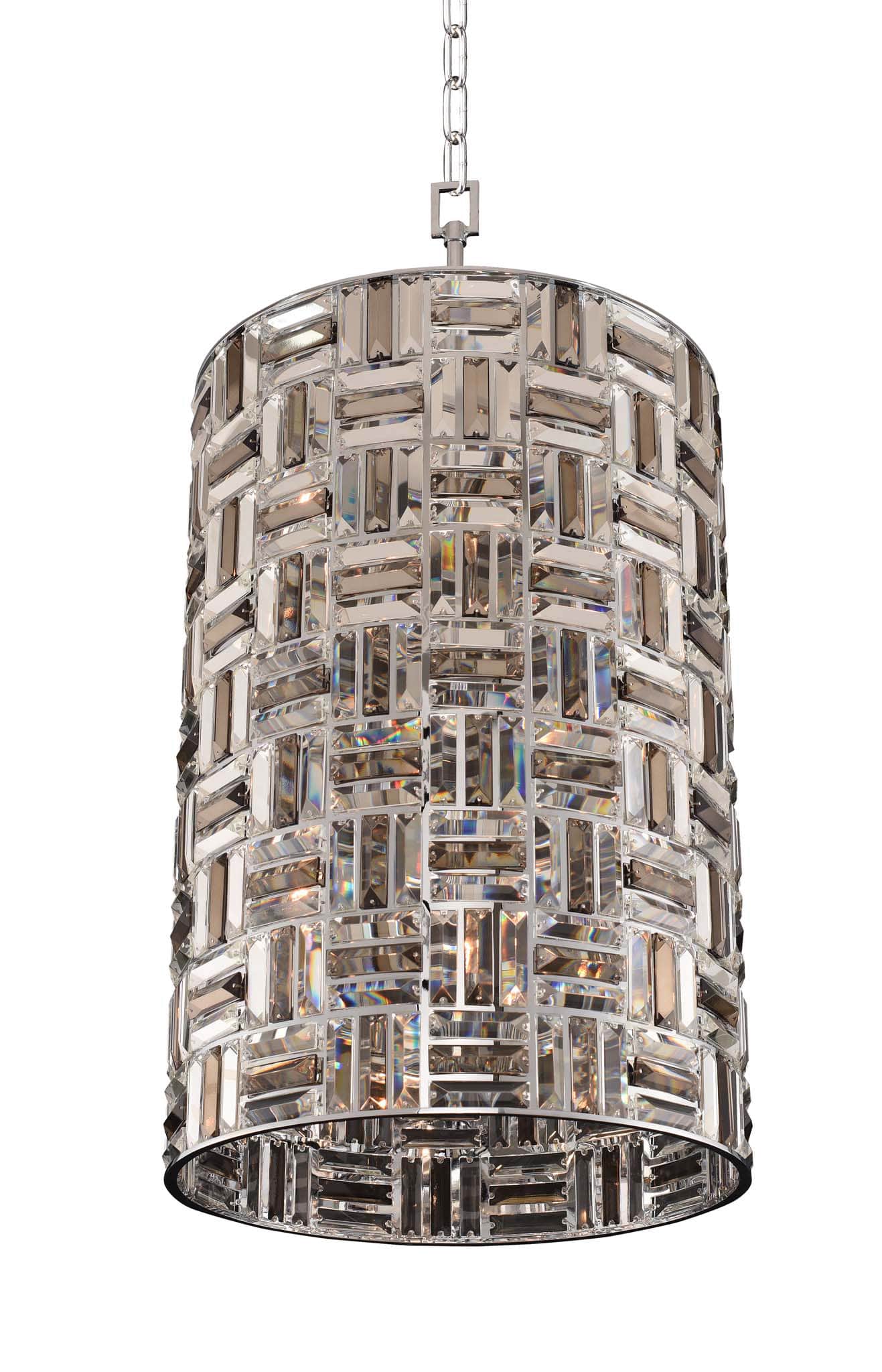 Modello 19" Wide Pendant with Firenze Crystal