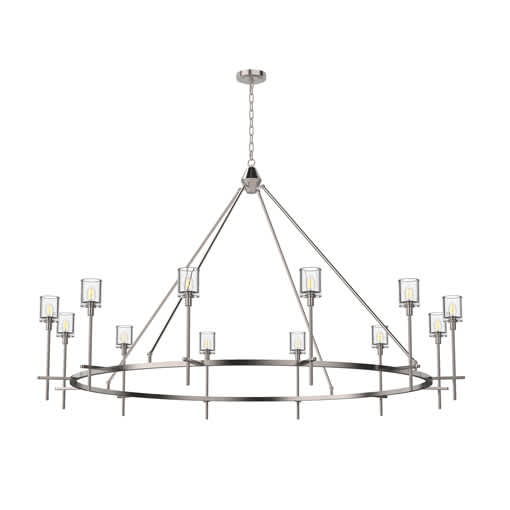 Salita 12 Light 70" Wide Crystal Chandelier