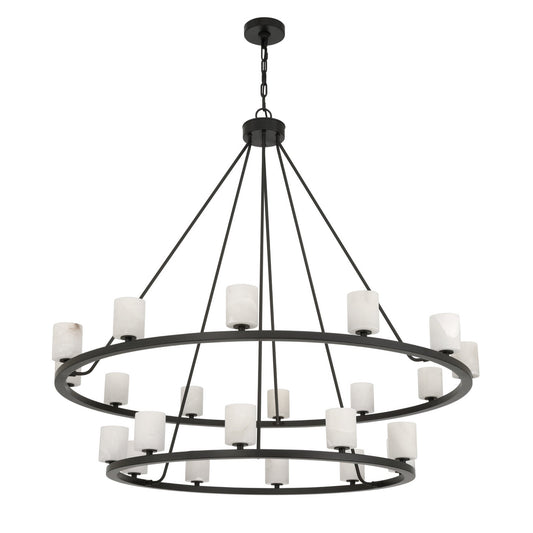 Aragon 46.75'' LED Matte Black Chandelier Black 46.75"W x 41.75"H x 46.75"D