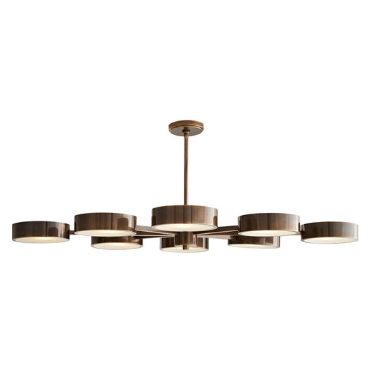 Linus Starburst 8 Light 52" Wide Chandelier