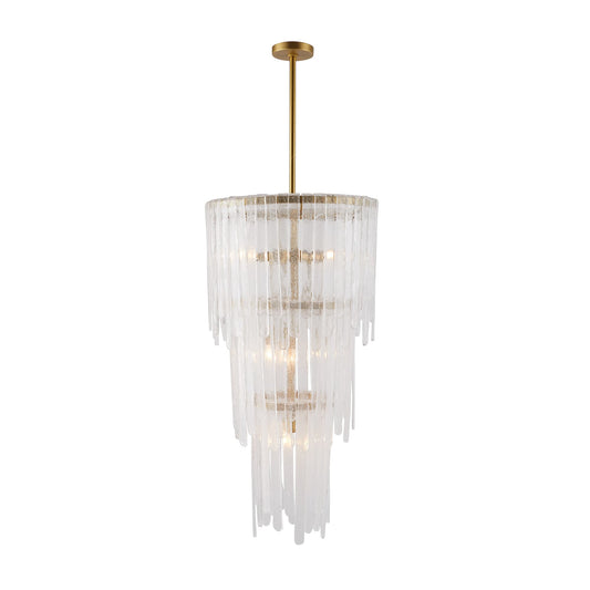Raine 7 Light 21" Wide Waterfall Chandelier