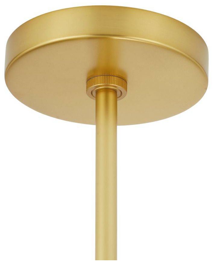 Arteriors Genesis Chandelier 42" Opal Antique Brass