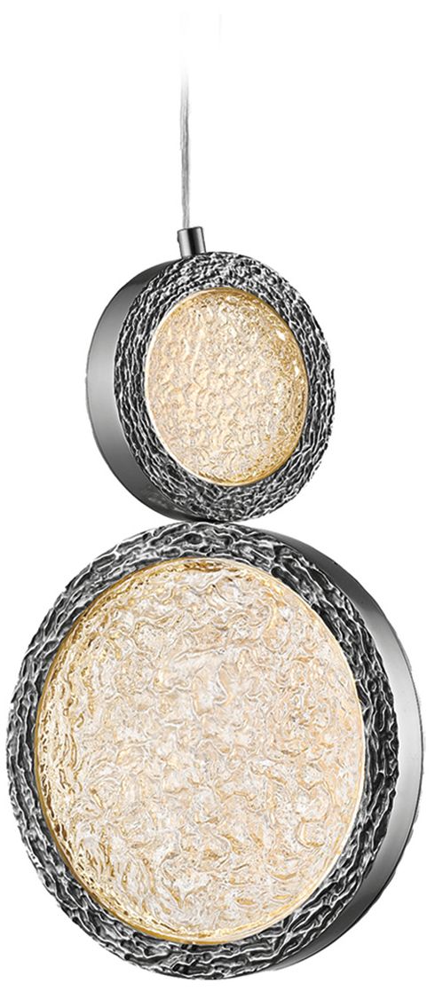 Avenue Lighting Bottega Collection Pendant Polished Nickel