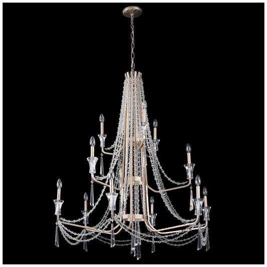 Barcelona 12-Lt 3-Tier Chandelier