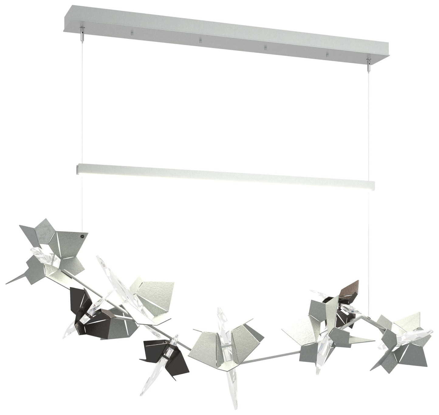 Belladonna 50.3"W Oil Rubbed Bronze Accented Standard LED Pendant