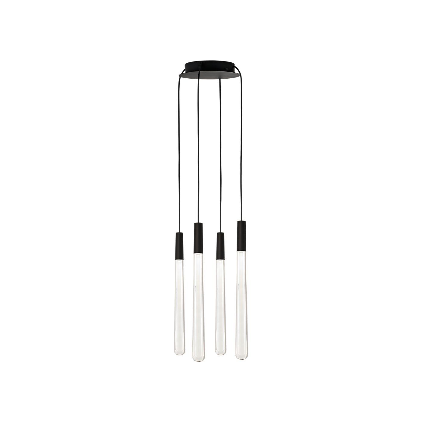 Pylon Crystal 4-Light Chandelier