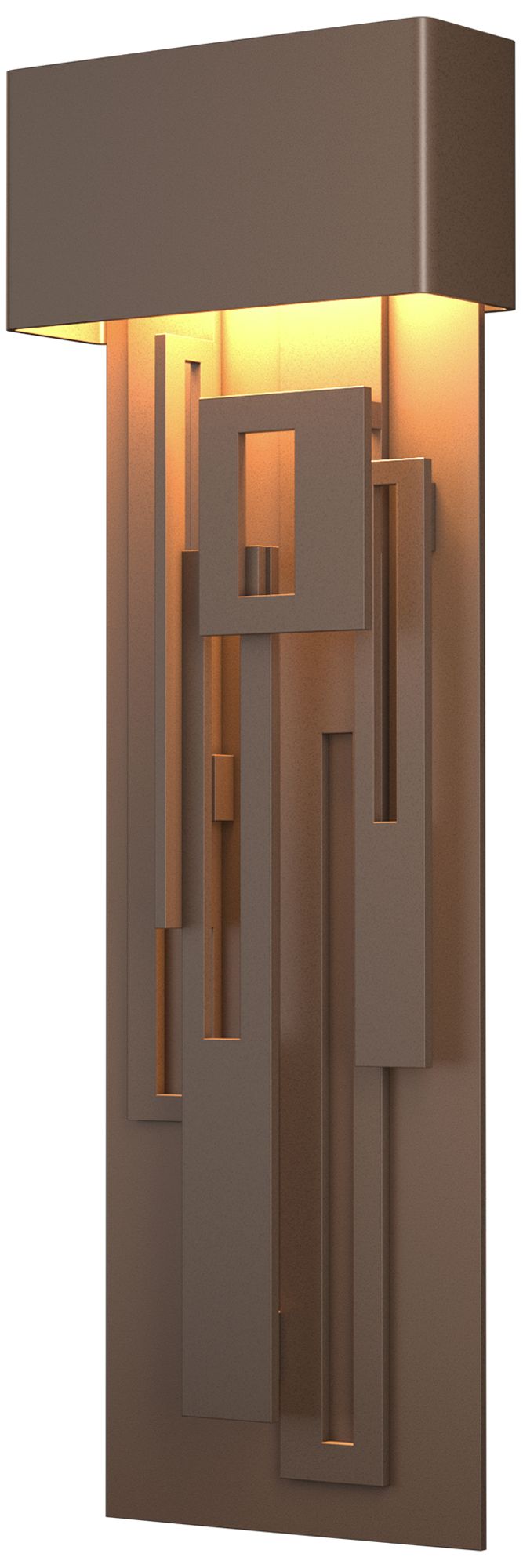 Collage Large Dark Sky LED Outdoor Sconce - Bronze Finish