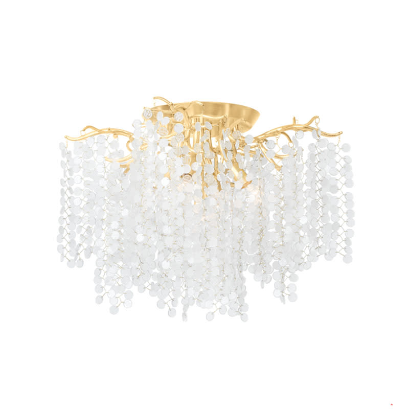 Genoa 14" Wide LED Flush Mount Ceiling Fixture