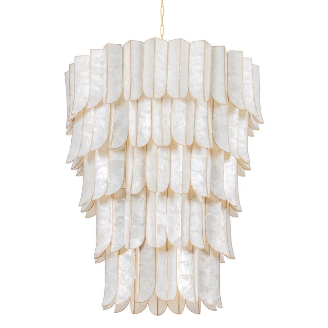 Cartagena 27 Light 40" Wide Waterfall Chandelier