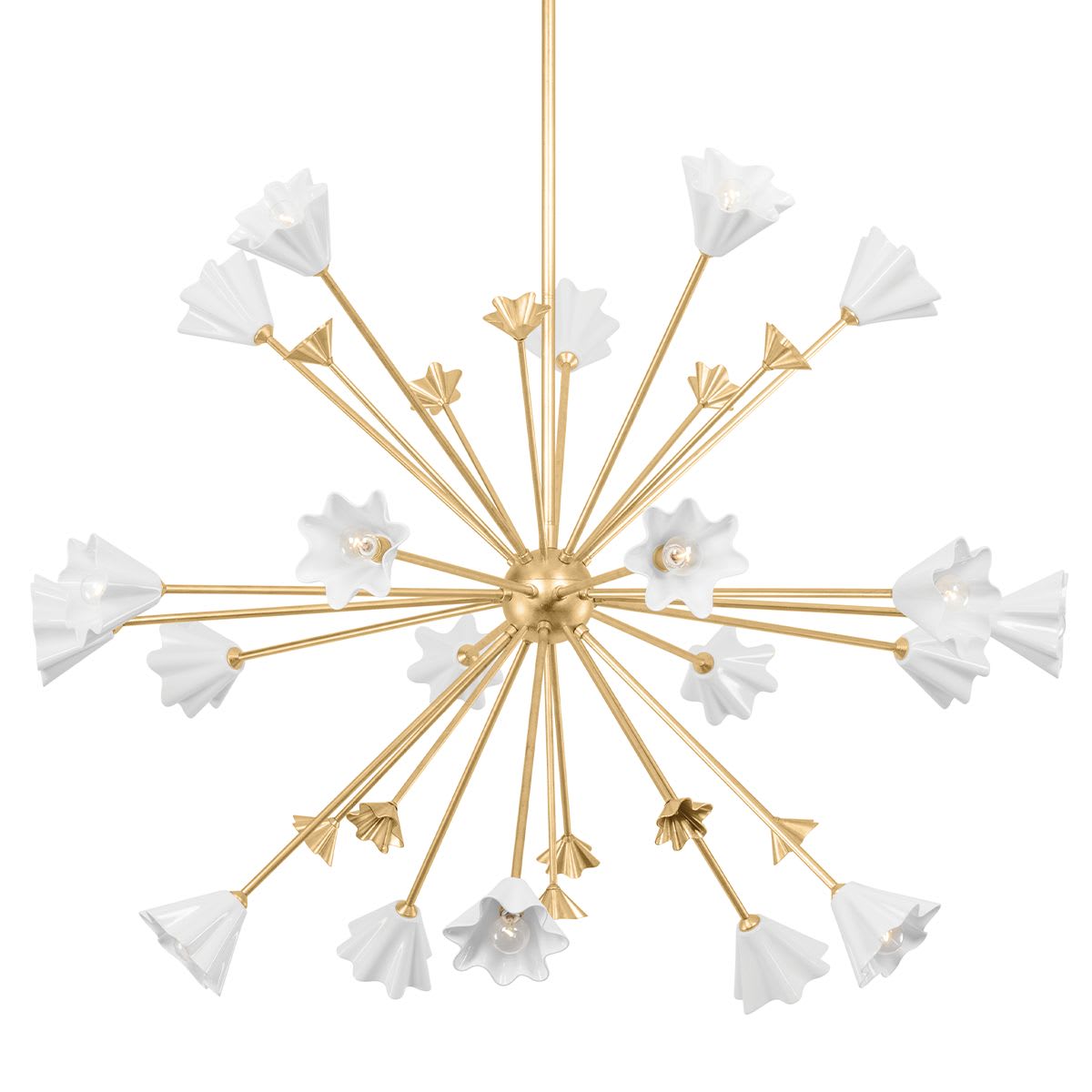 Julieta 20 Light 56" Wide Sputnik Chandelier