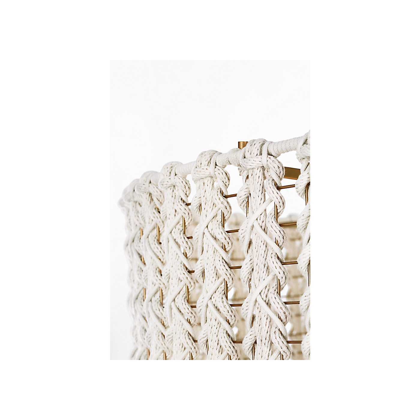 Catania 40" Hanging Shade with Braided Rope