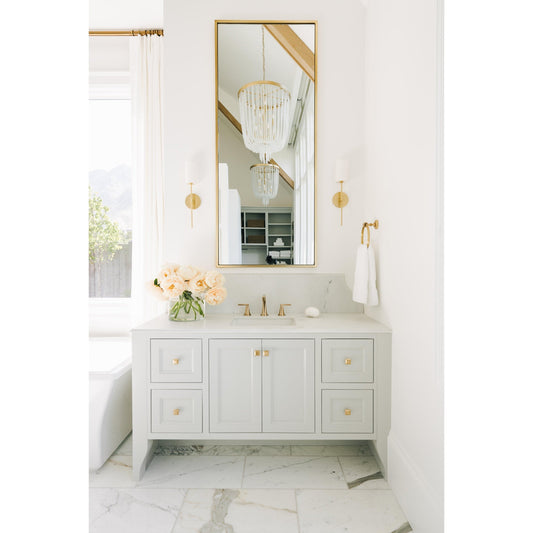 Royalton 12-Light Chandelier in Aged Brass 26L x 26W x 37.5H