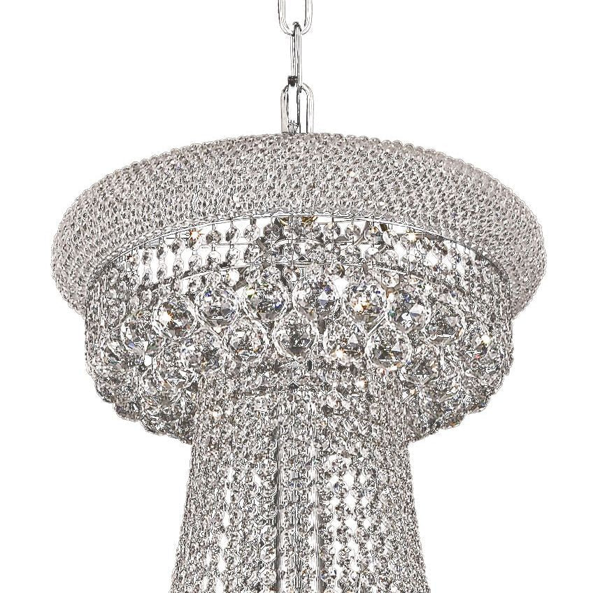 Elegant Lighting Primo 36" Royal Clear Crystal 32-Light Chandelier