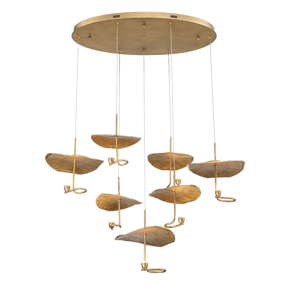 Lagatto 9 Light 24" Wide LED Suspension Multi Light Pendant