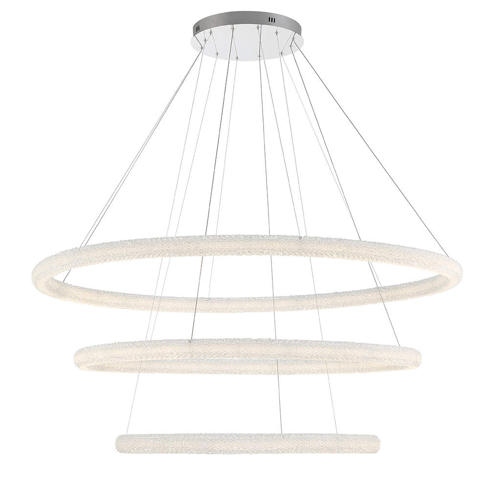 Sassi 3 Light 60" Wide LED Ring Chandelier