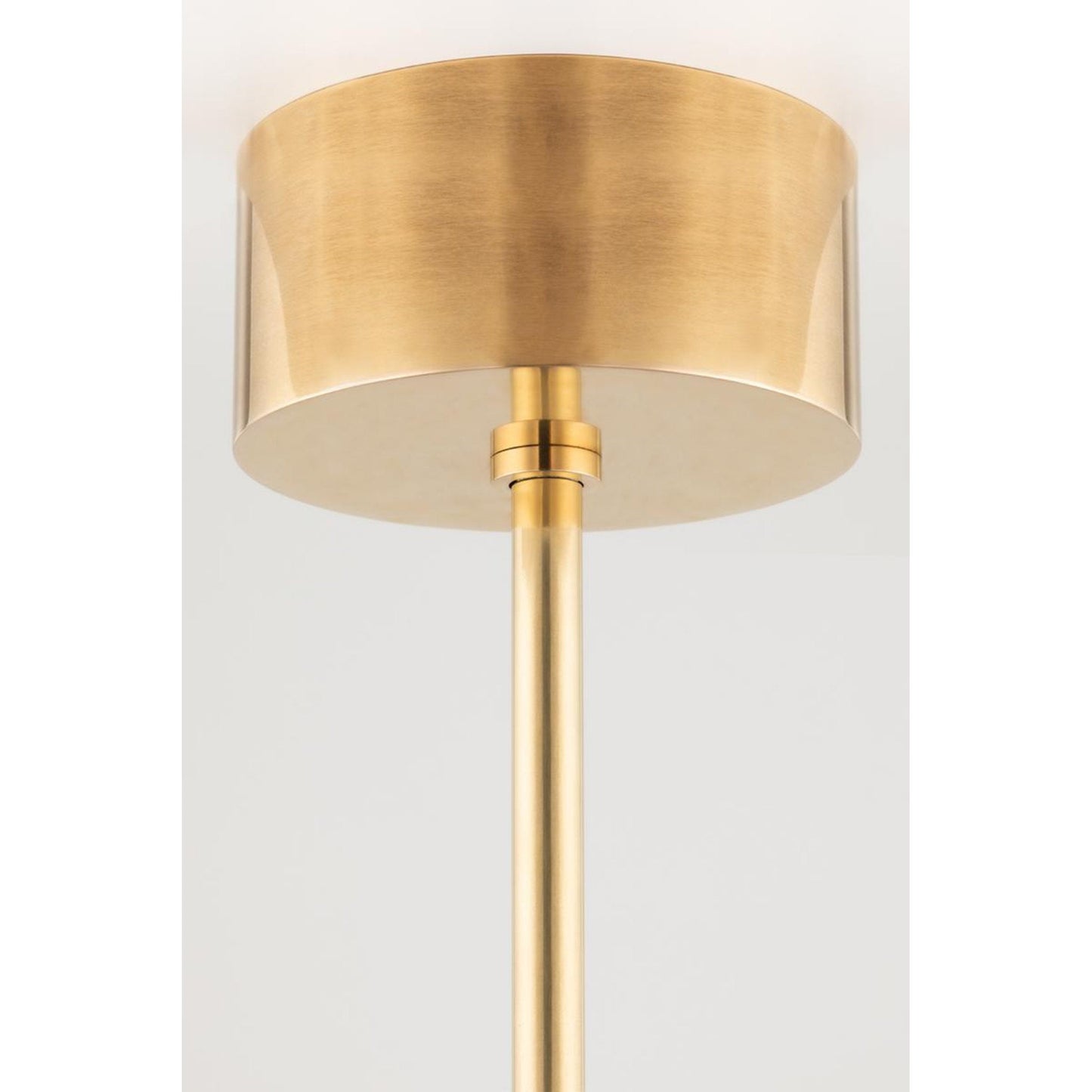 Saturn 0-Light Chandelier in Aged Brass 44.5L x 44.5W x 13.25H