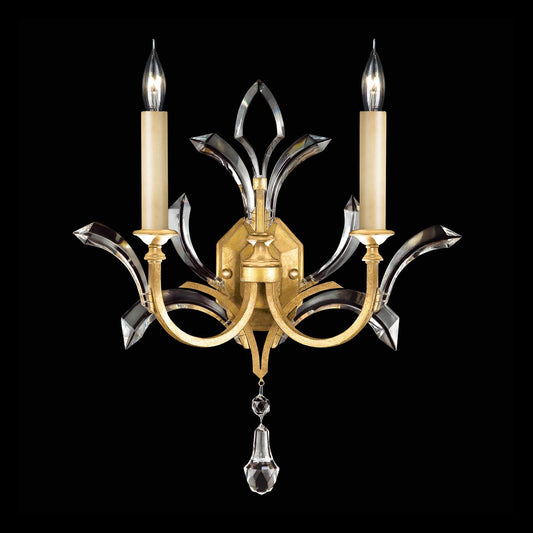 Beveled Arcs 2 Light 22" Tall Wall Sconce