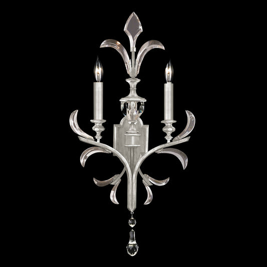 Beveled Arcs 2 Light 32" Tall Wall Sconce