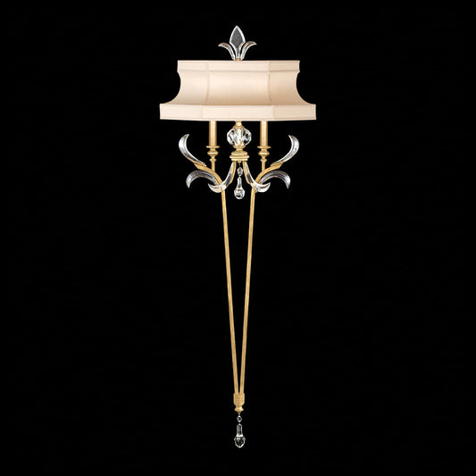 Beveled Arcs 2 Light 66" Tall Wall Sconce
