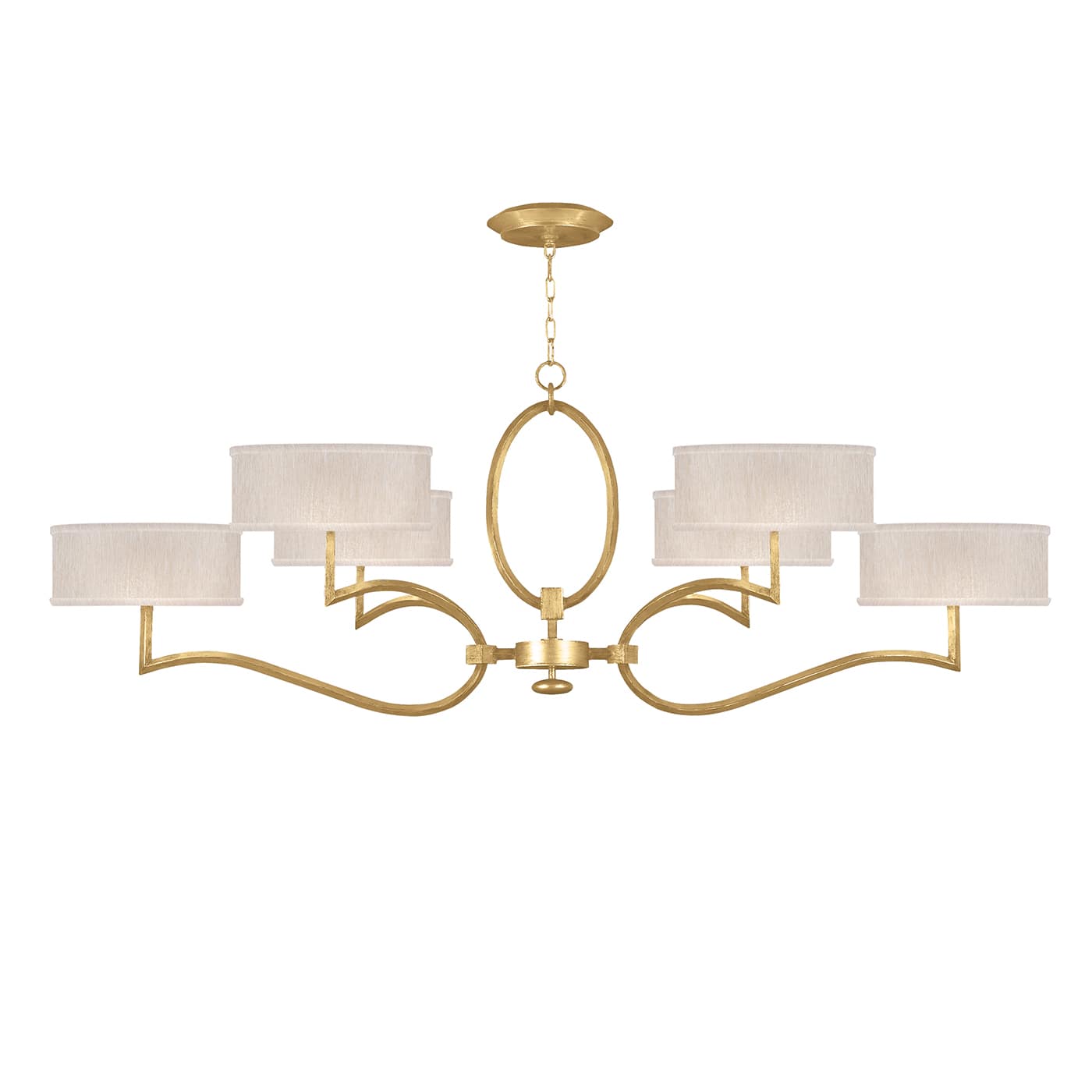 Allegretto 6 Light 63" Wide Chandelier