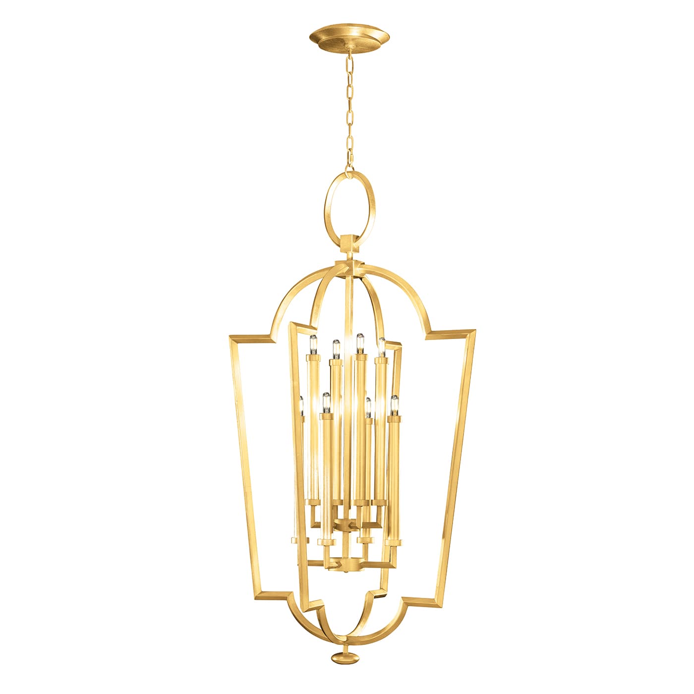 Allegretto 8 Light 28" Wide Taper Candle Chandelier