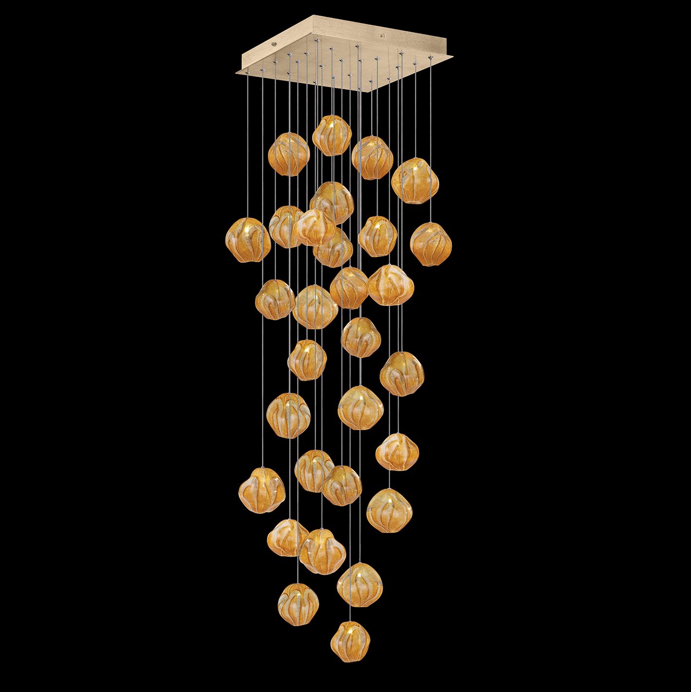 Vesta 30 Light 30" Wide LED Abstract Multi Light Pendant