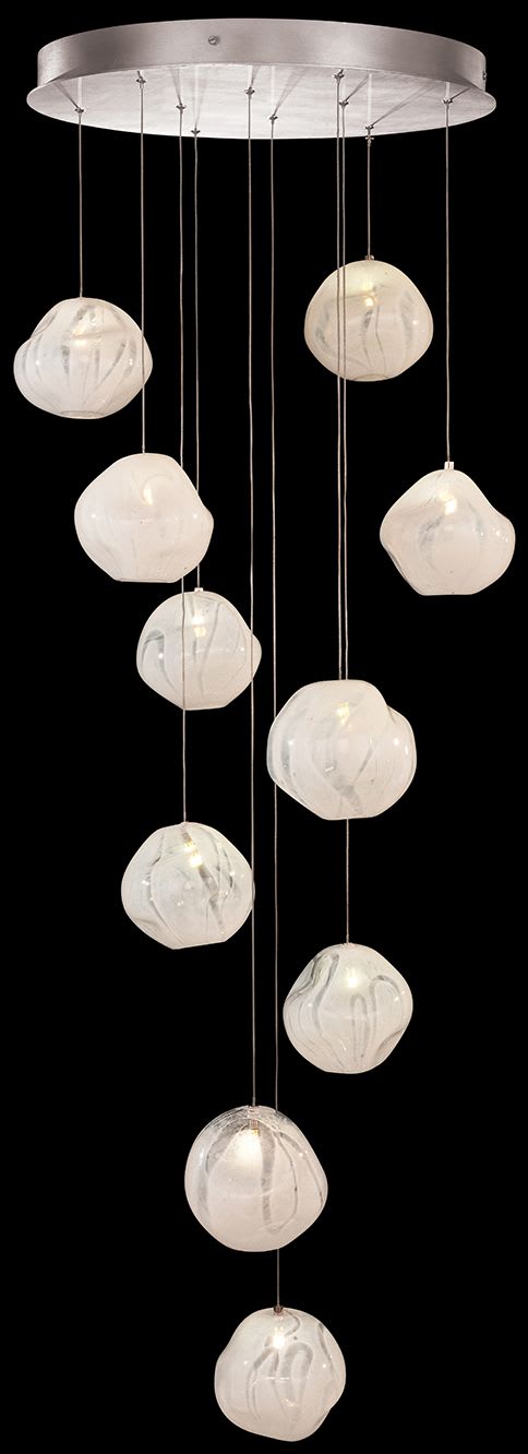 Vesta 10 Light 22" Wide LED Abstract Multi Light Pendant