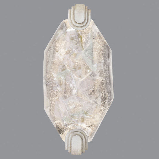 LED Wall Sconce in Silver Leaf Finish from the Allison Paladino Collection