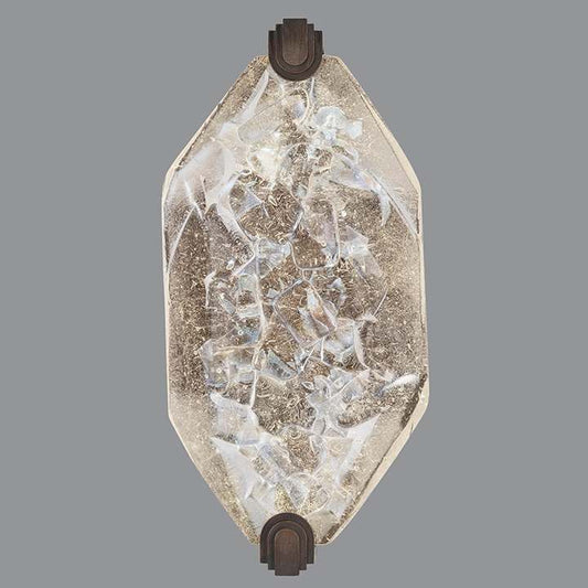 LED Wall Sconce in Bronze Leaf Finish from the Allison Paladino Collection