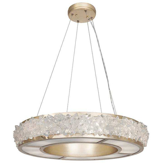 Arctic Halo 12 Light 5" High Crystal Chandelier
