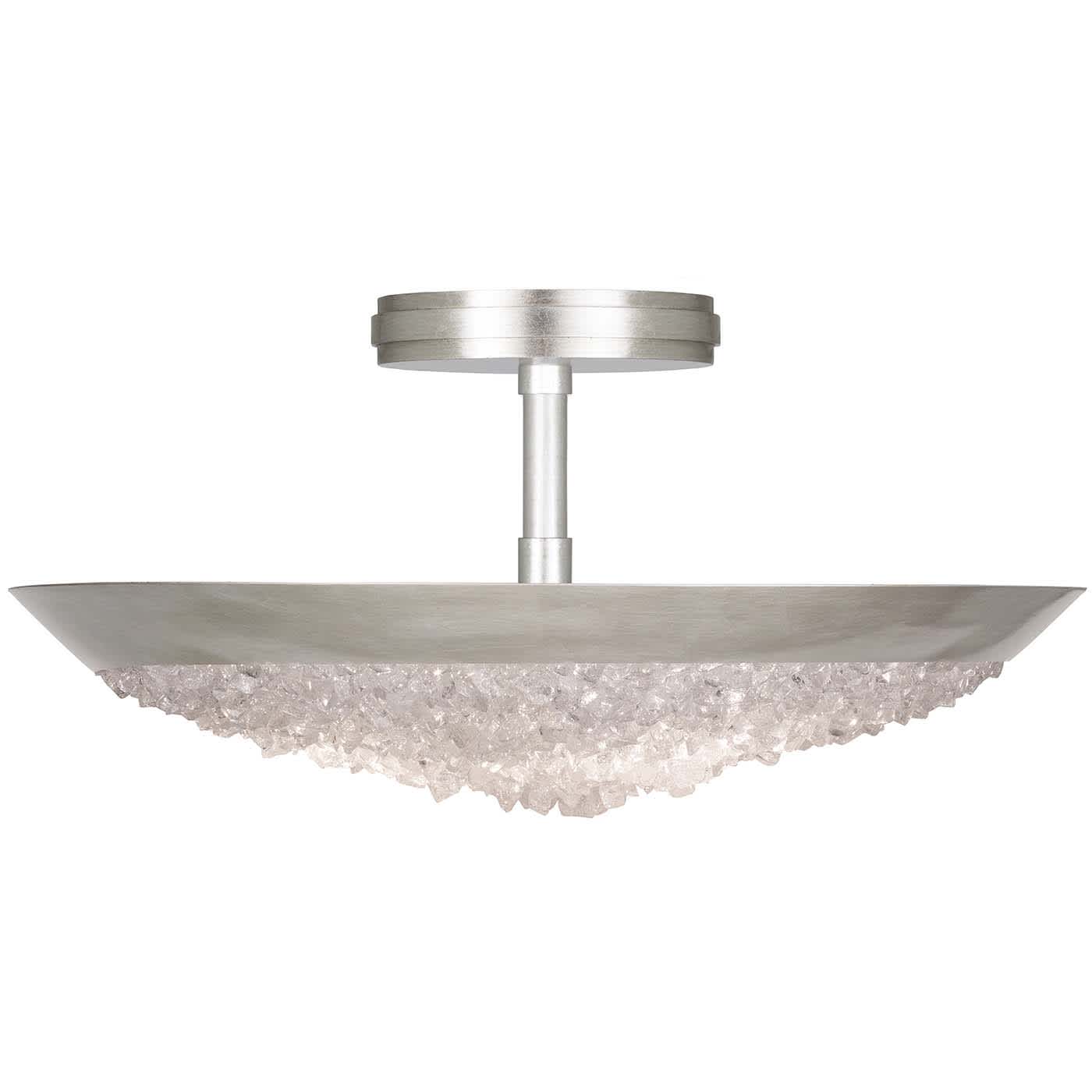 Arctic Halo 3 Light 20" Wide Semi Flush Bowl Ceiling Fixture