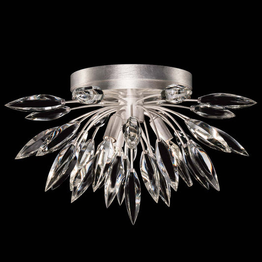 Lily Buds 3 Light 18-1/2" Wide Flush Mount Ceiling Fixture
