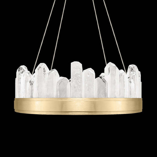 Lior 7" High Integrated LED Crystal Chandelier
