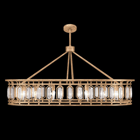 Westminster 14 Light 52" Wide Crystal Linear Chandelier