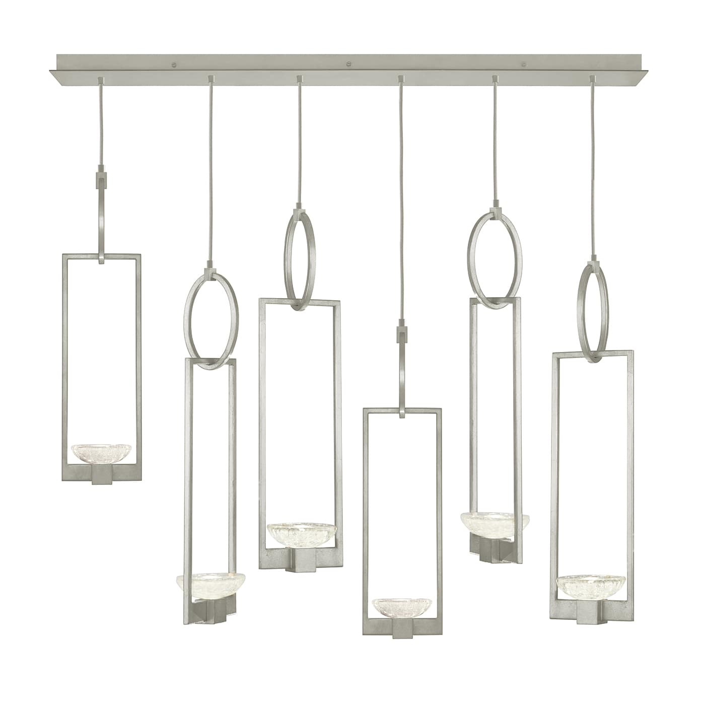 Delphi 6 Light 48" Wide LED Linear Pendant
