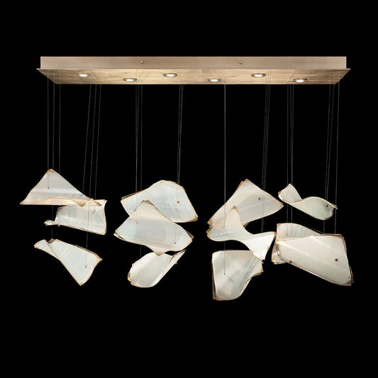 Elevate 6 Light 50" Wide LED Abstract Multi Light Pendant