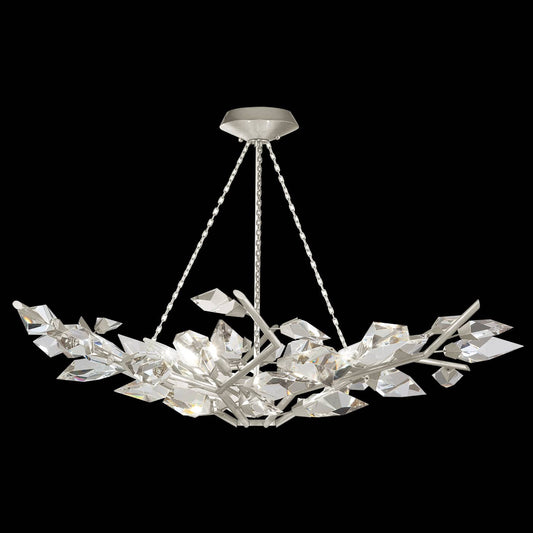 Foret 6 Light 47" Wide Crystal Chandelier