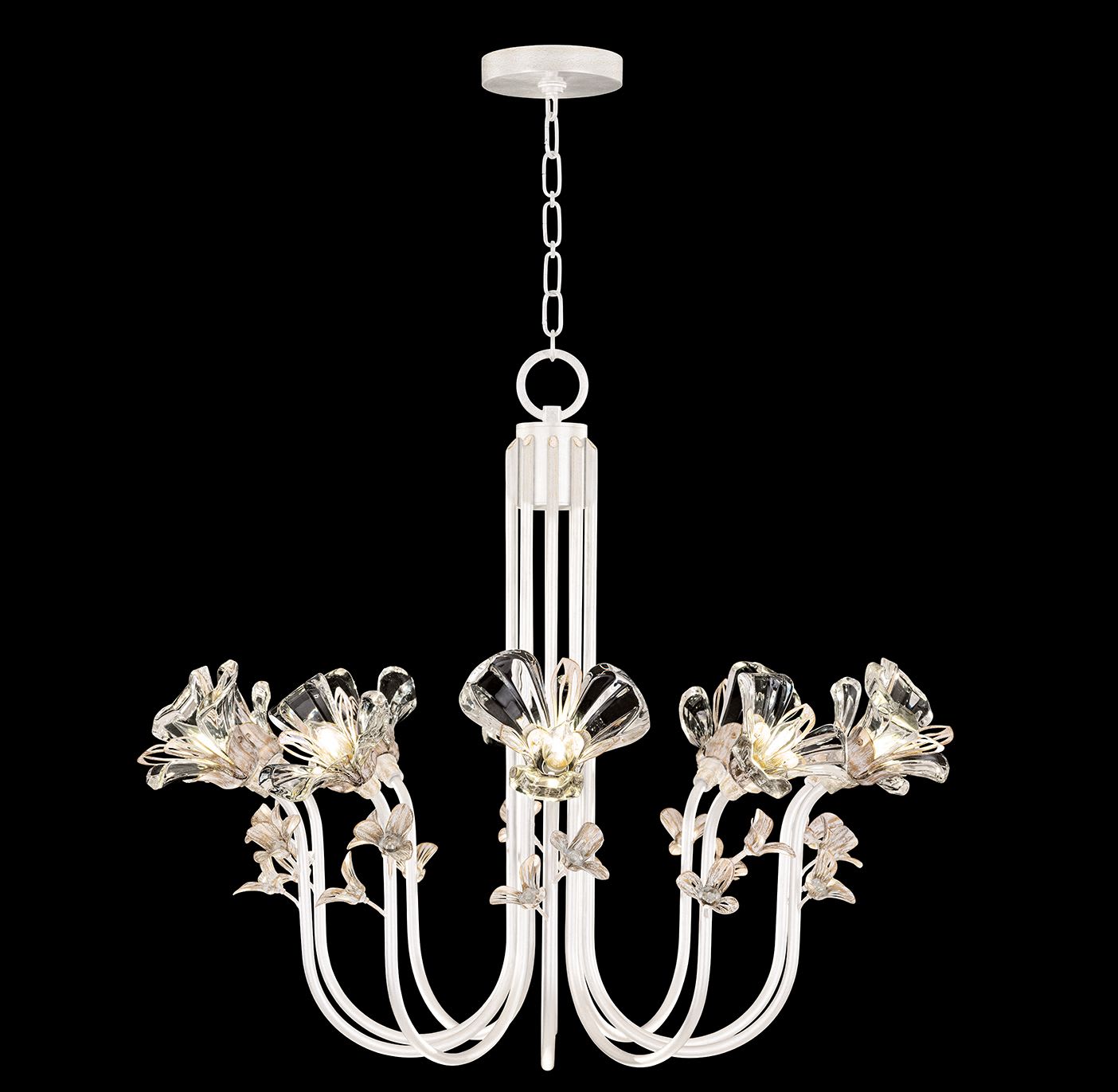 Azu 10 Light 36" Wide Crystal Abstract Chandelier