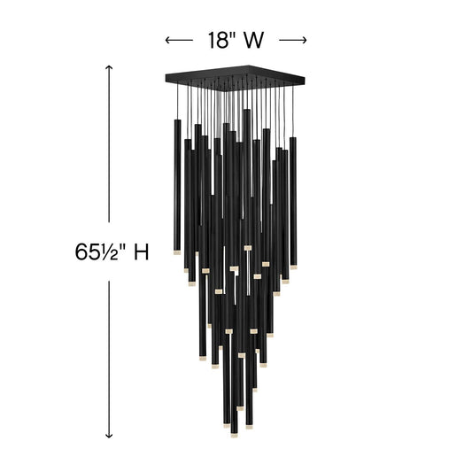 Harmony 36 Light 18" Wide LED Multi Light Pendant
