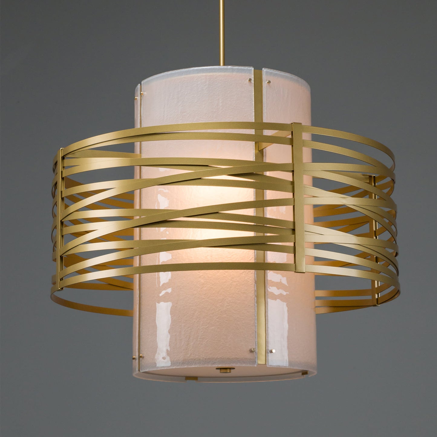 Tempest 8 Light 38" Wide Chandelier - Medium (E26) with Frosted Granite Glass Shade