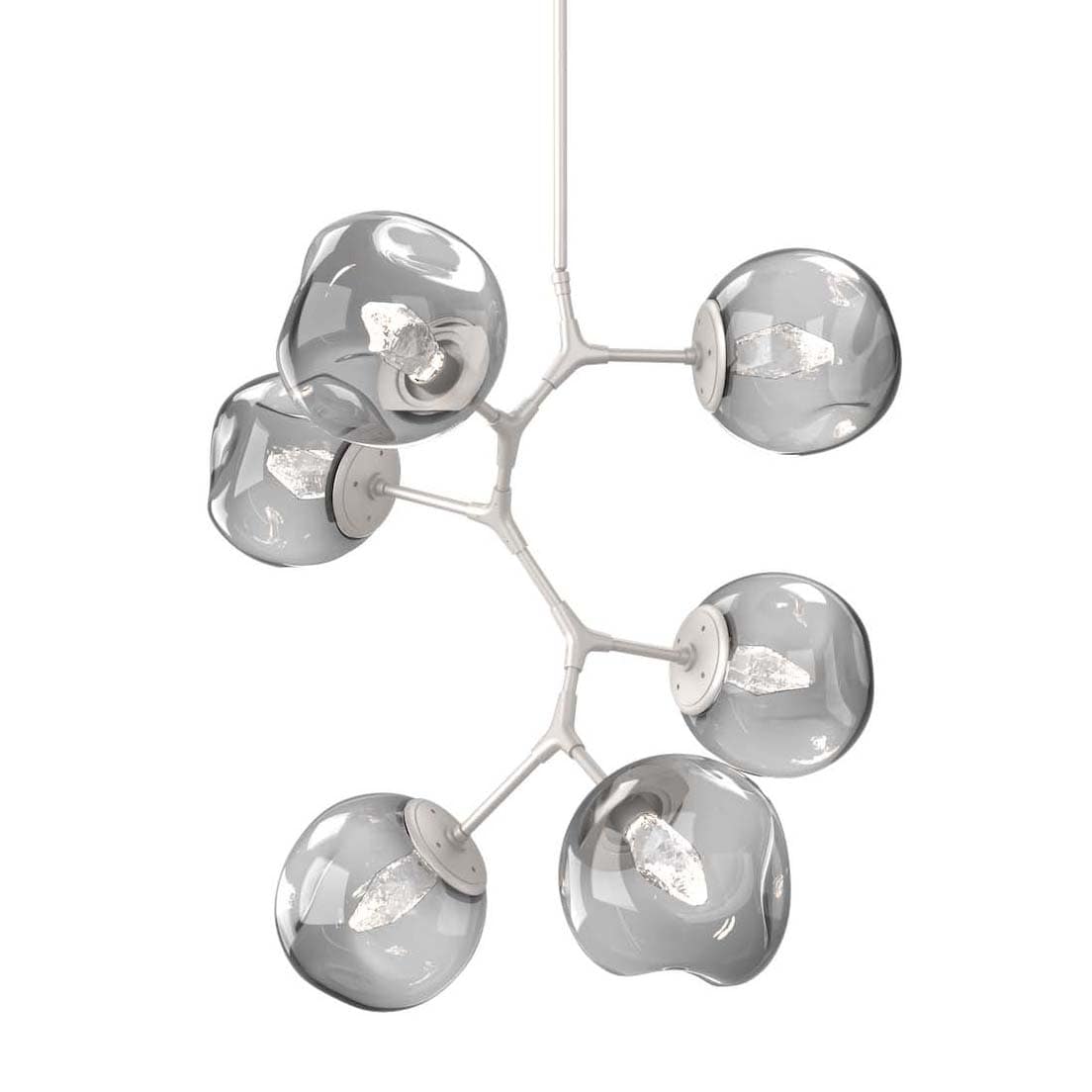 Nebula 6 Light 34" Wide LED Abstract Chandelier - 2700K